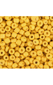 Glas rocailles kralen 8/0 (3mm) Spectra yellow